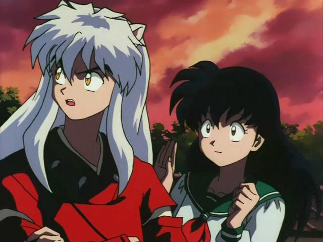 Otaku Gallery  / Anime e Manga / Inu-Yasha / Screen Shots / Episodi / 013 - L`enigma della luna nuova! Inuyasha dai capelli neri! / 070.jpg